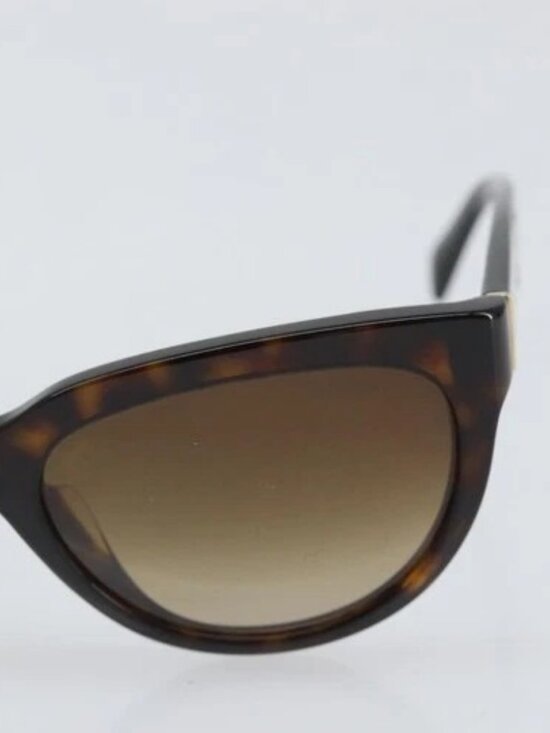 PRADA Sunglasses plastic Brown Auth bs33301 main image 4